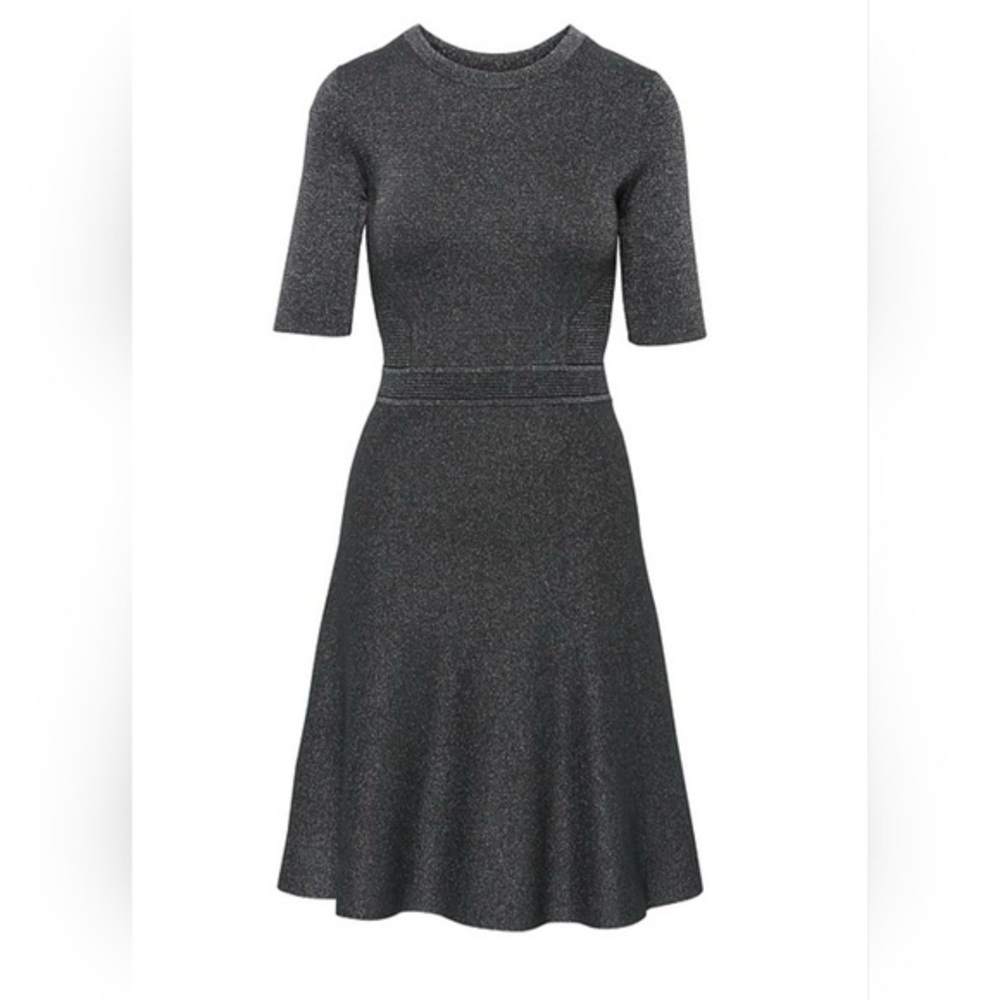 Banana Republic Shimmering Black Mini Dress y.